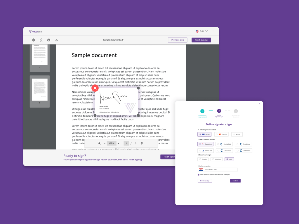 Redesigning digital signing solutions